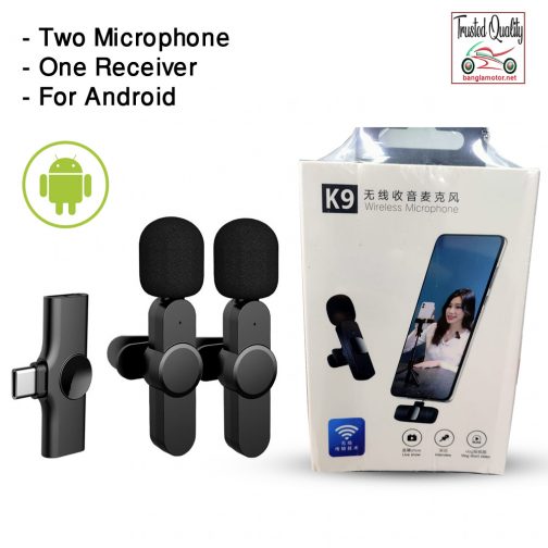 K9 Dual Wireless Microphone Type C