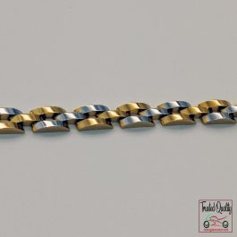 Stainless and Coated Bracelet