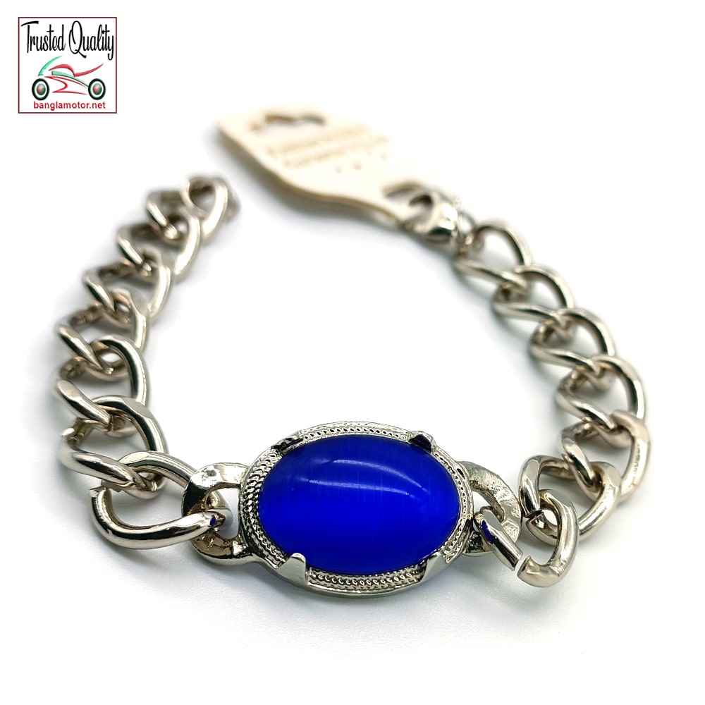 Blue Enamel Tag Stainless Steel Cuban Chain Salman Khan Bracelet -  AliExpress